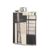 抽象芸術 フラスク (左)