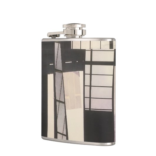 抽象芸術 フラスク (左)