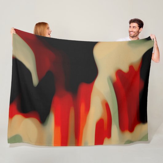 抽象芸術 フリースブランケット (インサイチュ)