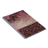 抽象芸術，ブラウン，ピンク，ピンク ノートブック (右側)