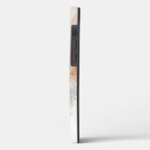 抽象芸術·ブルー、Taupe、金ゴールド·ケース·メイトiPhone Cas Case-Mate iPhoneケース (裏面 / 左)