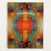 抽象芸術 プランナー手帳 (正面)