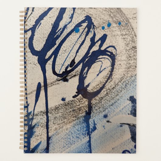 抽象芸術 プランナー手帳 (正面)