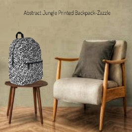 抽象芸術 プリントバックパック