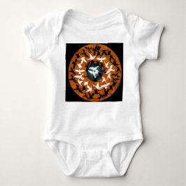 抽象芸術 ベビーボディスーツ