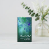 "抽象芸術"ペインター、アートディレクターグラフィックアーティスト、 名刺 (スタンド正面)