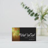 "抽象芸術"ペインター、アートディレクターグラフィックアーティスト、 名刺 (スタンド正面)