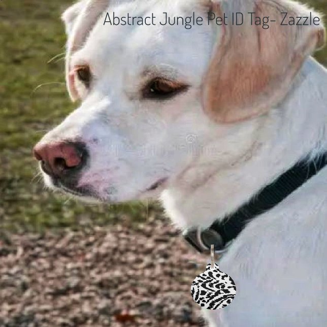 抽象芸術 ペット　ネームタグ (クリエイターアップロード済み)