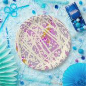 抽象芸術 ペーパープレート (パーティー)