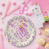 抽象芸術 ペーパープレート (パーティー)