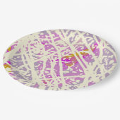 抽象芸術 ペーパープレート (アングル)