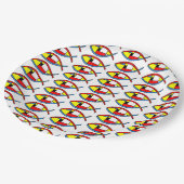 抽象芸術 ペーパープレート (アングル)