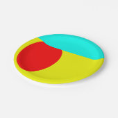 抽象芸術 ペーパープレート (アングル)