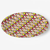 抽象芸術 ペーパープレート (アングル)