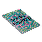 抽象芸術・ボホ・マンダラYou Firmation ノートブック (右側)