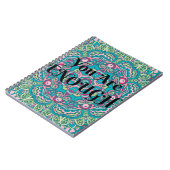 抽象芸術・ボホ・マンダラYou Firmation ノートブック (左側)