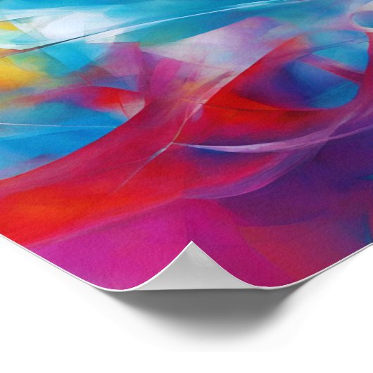 抽象芸術 ポスター (角)