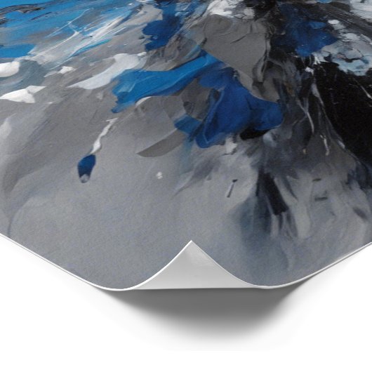 抽象芸術 ポスター (角)