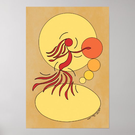 抽象芸術 ポスター (正面)