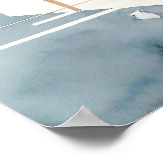 抽象芸術 ポスター (角)