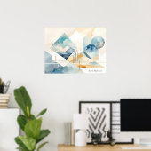 抽象芸術 ポスター (ホームオフィス)