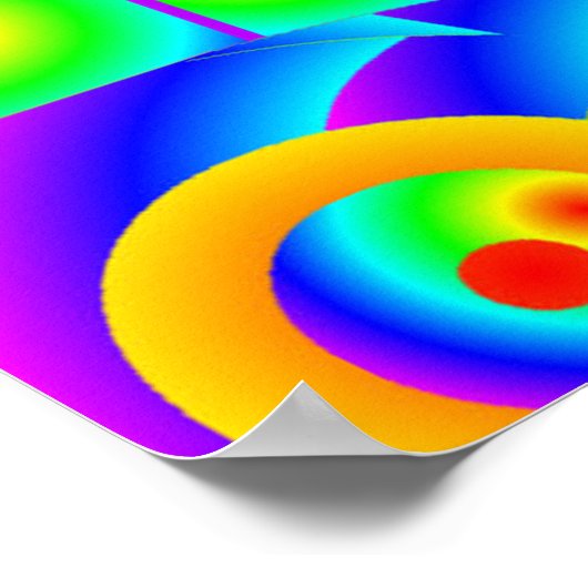 抽象芸術 ポスター (角)