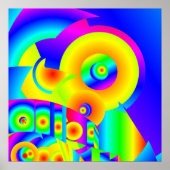 抽象芸術 ポスター (正面)