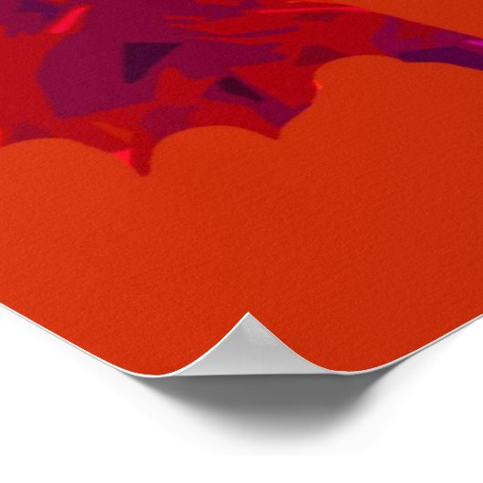 抽象芸術 ポスター (角)