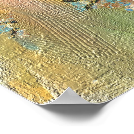 抽象芸術 ポスター (角)