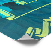 抽象芸術 ポスター (角)