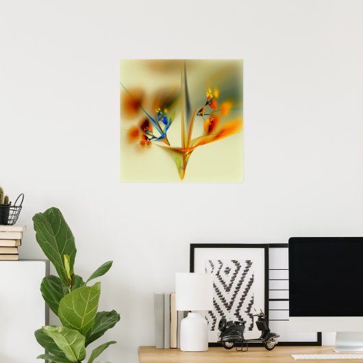 抽象芸術 ポスター (ホームオフィス)