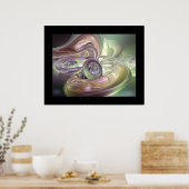 抽象芸術 ポスター (キッチン)