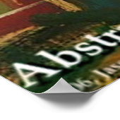 抽象芸術 ポスター (角)