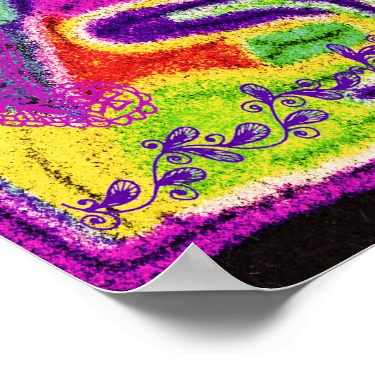 抽象芸術 ポスター (角)