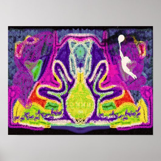 抽象芸術 ポスター (正面)