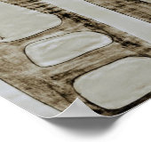 抽象芸術 ポスター (角)