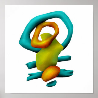 抽象芸術 ポスター