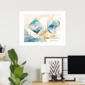抽象芸術 ポスター (ホームオフィス)