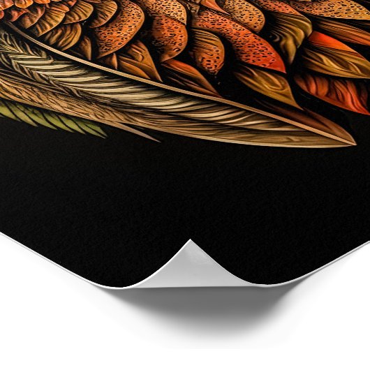 抽象芸術 ポスター (角)