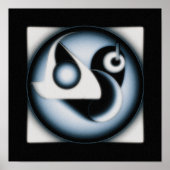 抽象芸術 ポスター (正面)