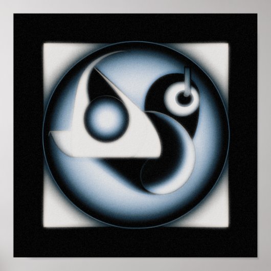 抽象芸術 ポスター (正面)