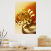 抽象芸術 ポスター (キッチン)