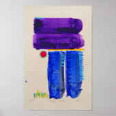 抽象芸術 ポスター (正面)