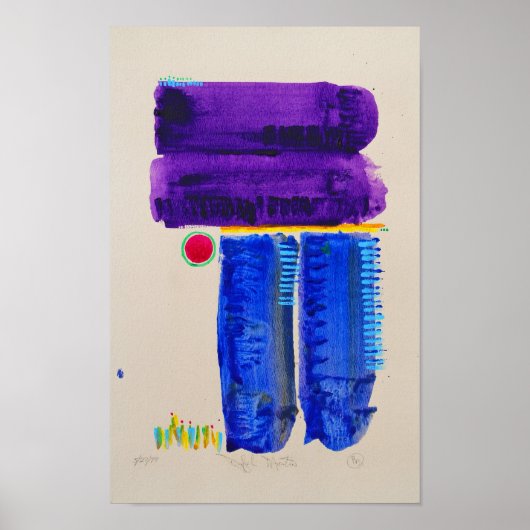 抽象芸術 ポスター (正面)