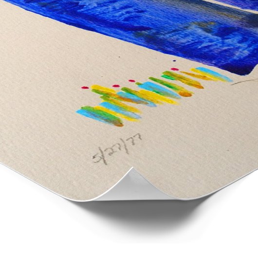 抽象芸術 ポスター (角)