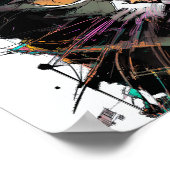 抽象芸術 ポスター (角)