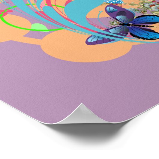 抽象芸術 ポスター (角)