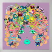 抽象芸術 ポスター (正面)