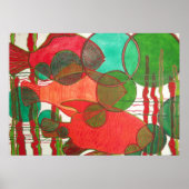 抽象芸術 ポスター (正面)