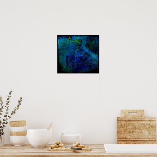 抽象芸術 ポスター (キッチン)